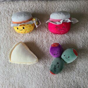 5/$30 Target Gigglescape Four Piece Plush Set